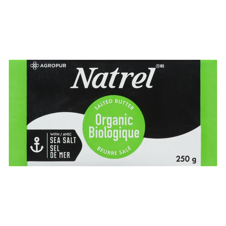 Organic Salted Butter 250 g