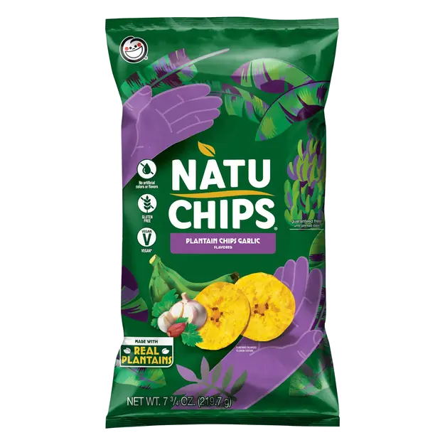 Garlic Plantain Chips