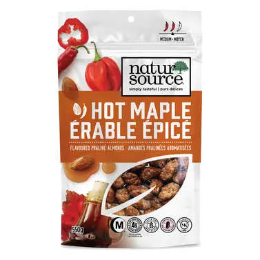 Almonds Hot Maple 550 g