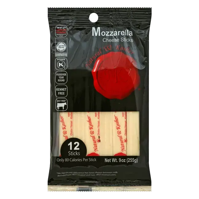 Cheese Sticks, Mozzarella, 12 Pack