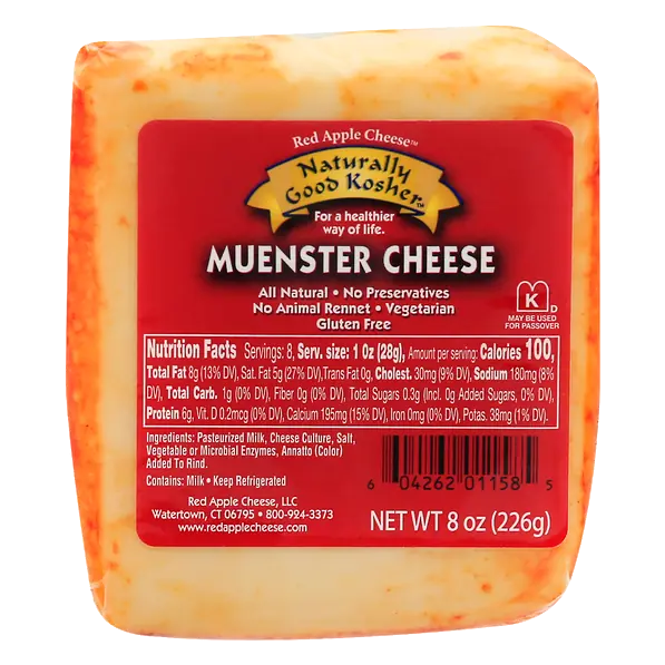 Muenster Cheese Block