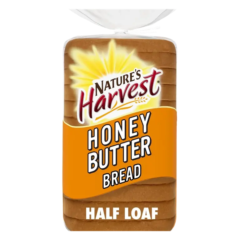 Nature's Harvest Honey Butter Bread Half Loaf, 12oz