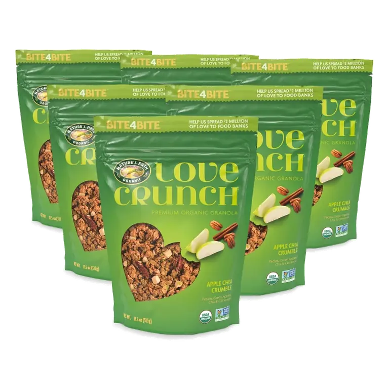 Love Crunch Organic Apple Crumble Granola, 6ct / 11.5oz
