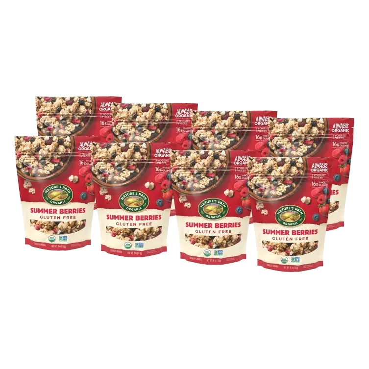 Nature's Path Organic Summer Berries Gluten Free Granola, 6ct / 11oz