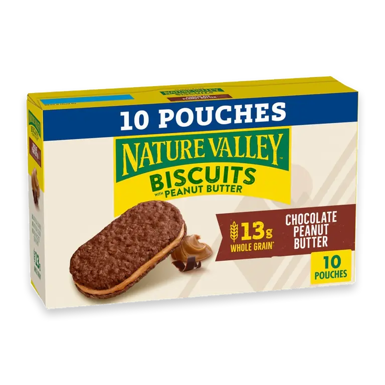 Chocolate Peanut Butter Biscuit Sandwiches