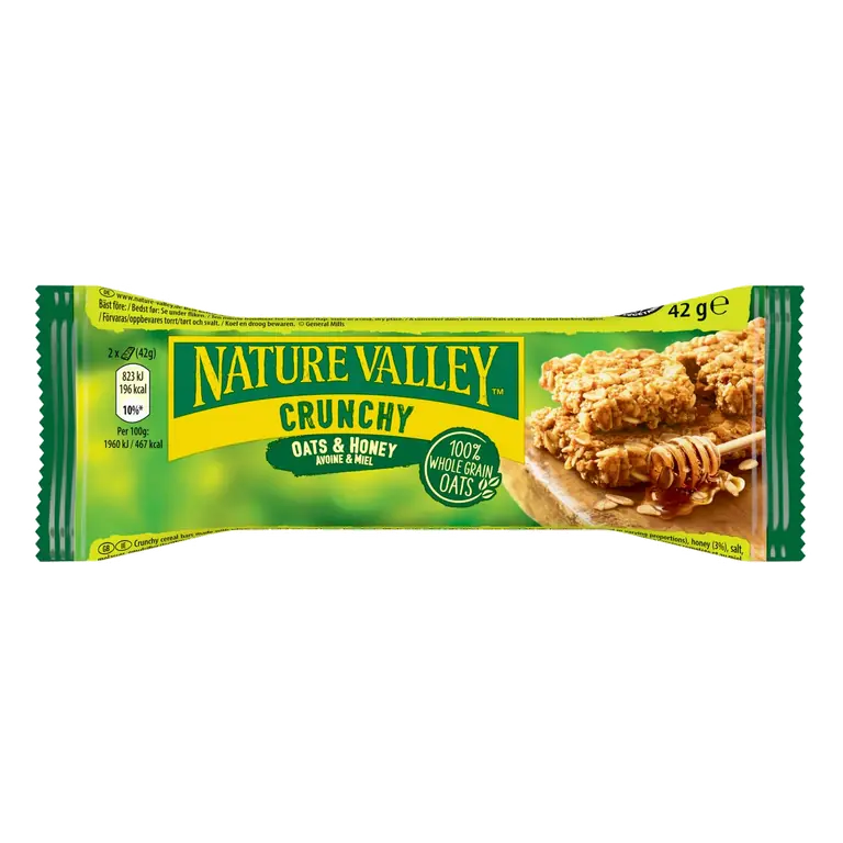 Crunchy Oats & Honey Cereal Bar 42g