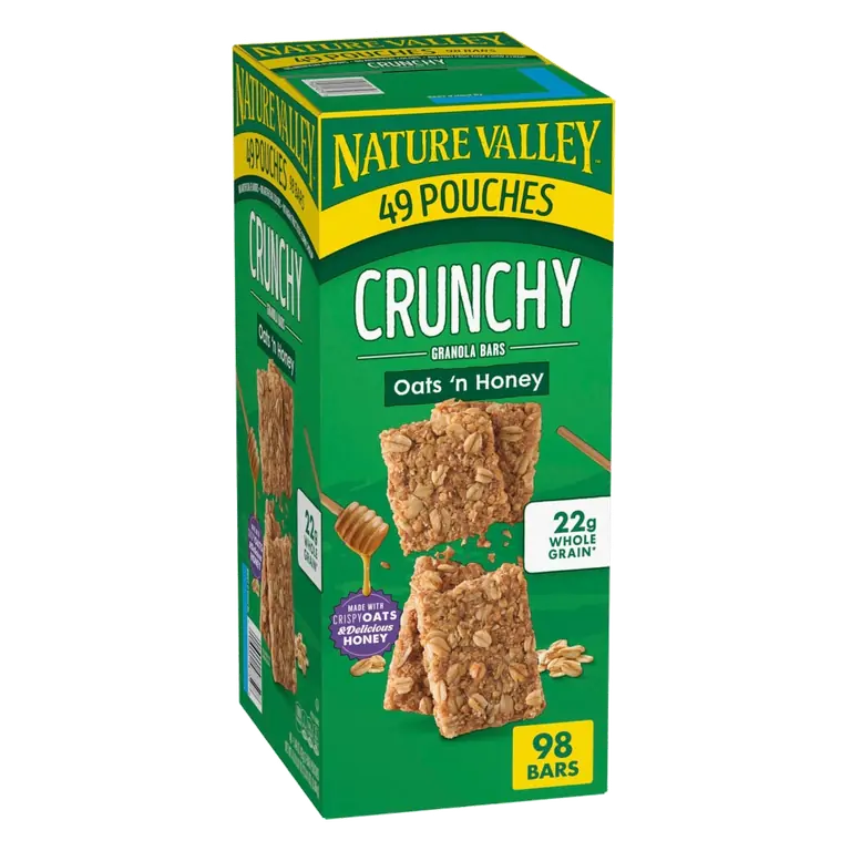 Crunchy Oats 'n Honey Granola Bars