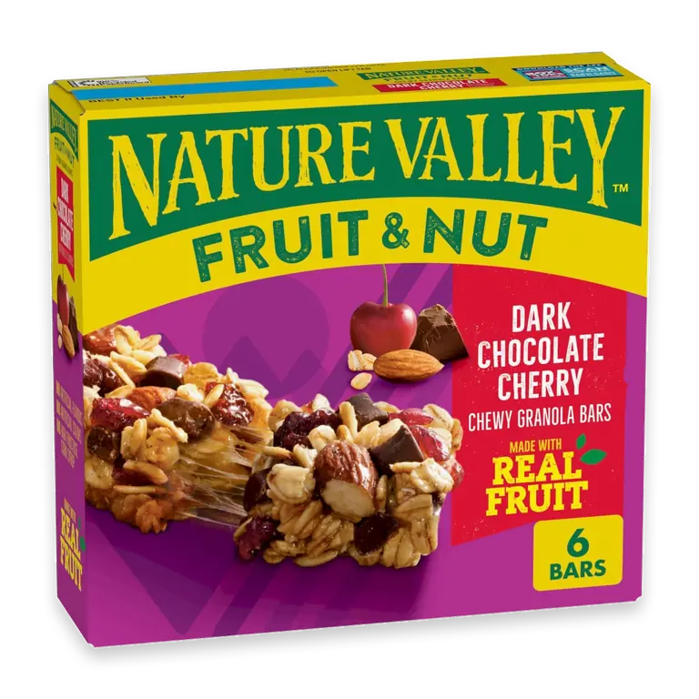 Dark Chocolate Cherry Trail Mix Fruit and Nut bars