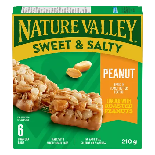 Granola Bars Sweet & Salty Peanut 210 g
