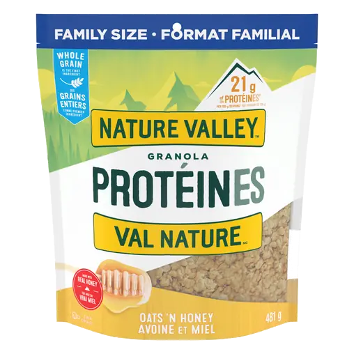 Granola Protein Oats 'N Honey Family Size 481 g