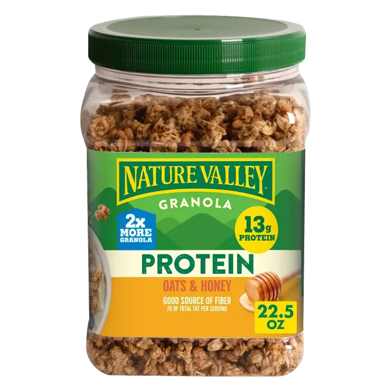 Nature Valley Oats and Honey Protein Granola Tub, 22.5oz