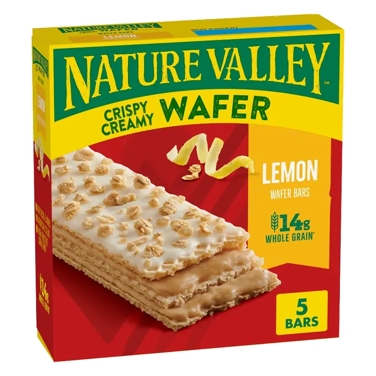 Nature Valley Wafer Lemon Fruit Bars, 5ct
