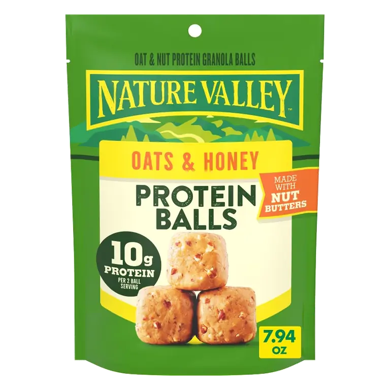 Nature Valley Oats and Honey Protein Balls, 7.94oz