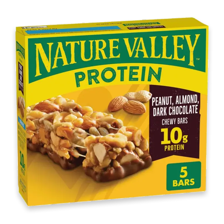 Peanut Almond & Dark Chocolate Chewy Granola Bars
