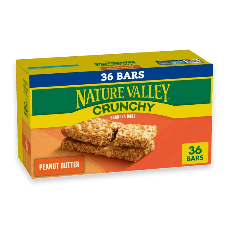 Peanut Butter Crunchy Granola bars