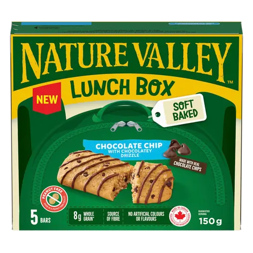 Soft Baked Granola Bars Chocolate Chip Drizzle 5 x 30 g