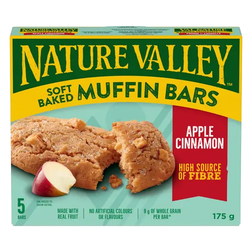 Soft Baked Muffin Bars Apple Cinnamon 175 g