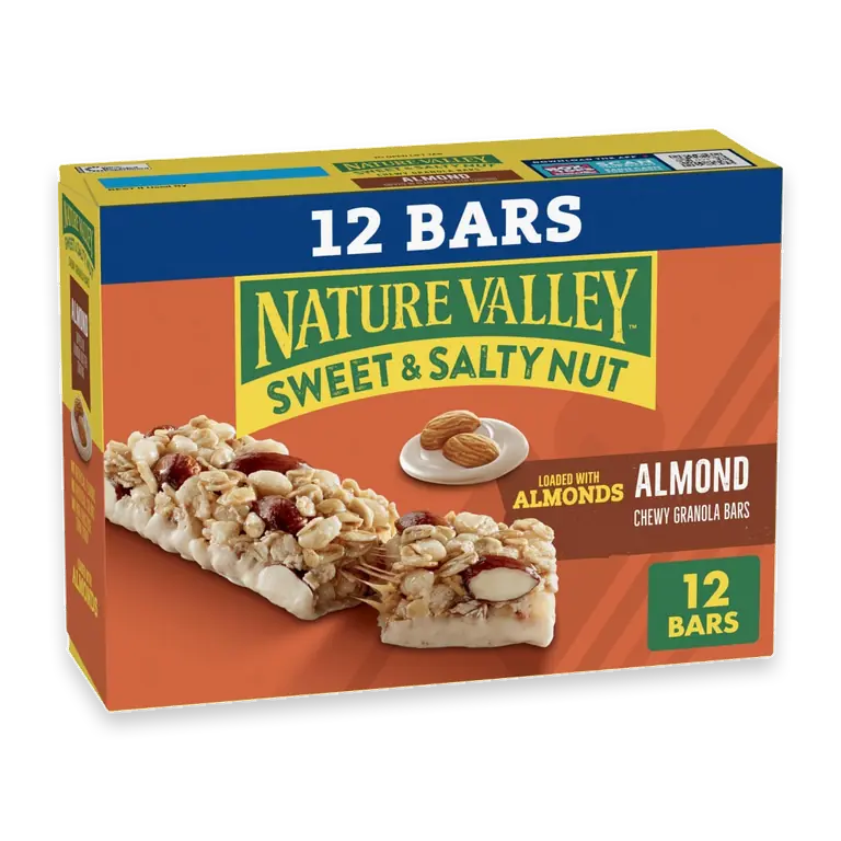 Sweet & Salty Nut Almond Granola Bars