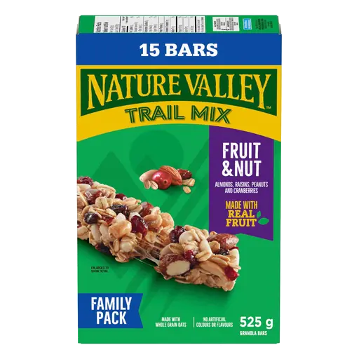 Trail Mix Cereal Bar Fruit & Nut 15 Bars x 35 g