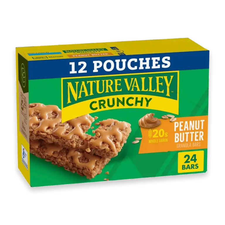 Whole Grain Oats and Chocolate Crunchy Dipped Granola Squares Lunch Box Snacks