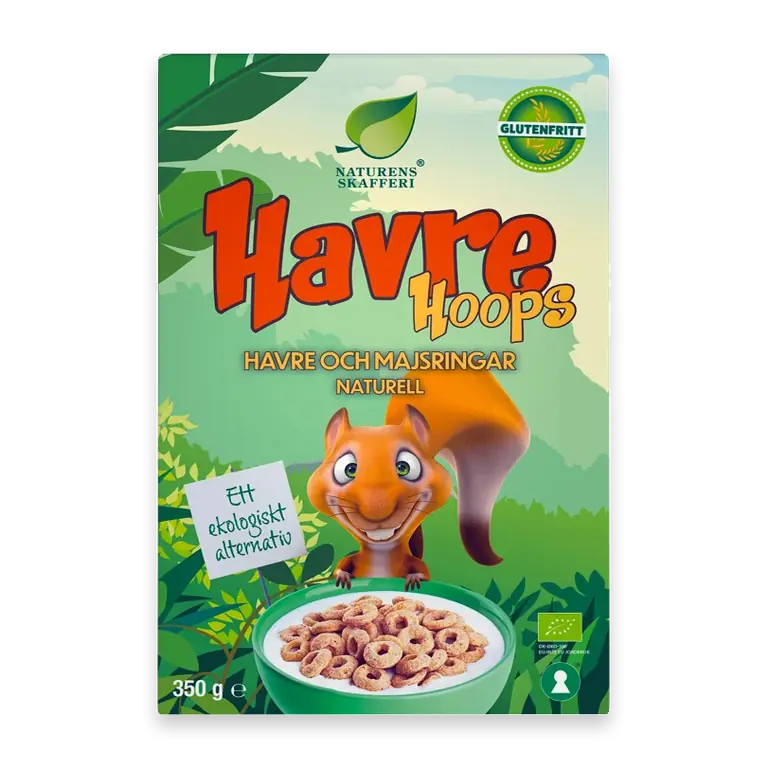 Havre Hoops EKO glutenfri 350g