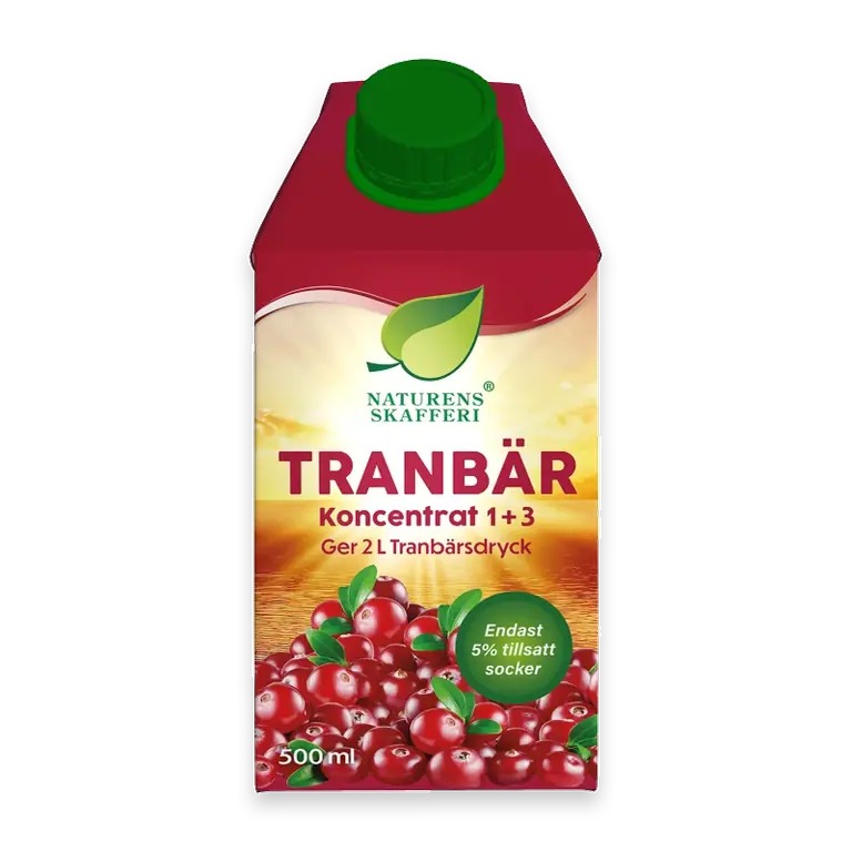 Tranbär koncentrat 500ml