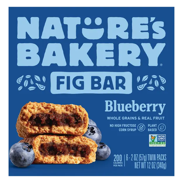 Blueberry Fig Bars - 6 ct