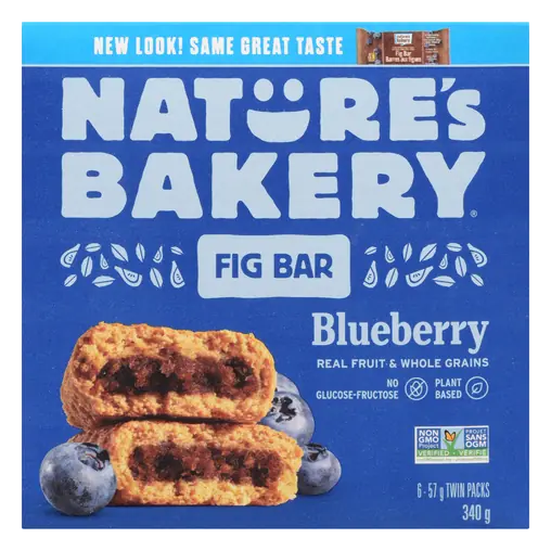 Glucose & lactose Free Whole Wheat Fig Bar Blueberry 340 g