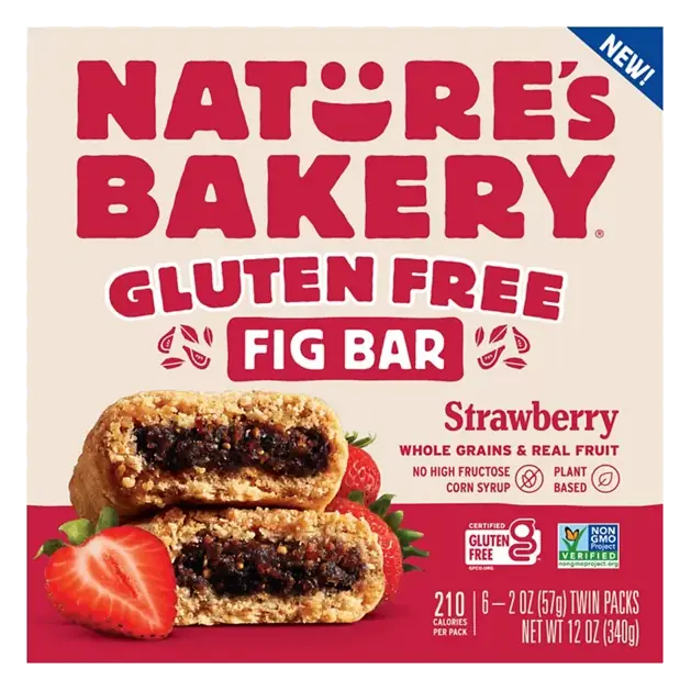 Gluten Free Strawberry Fig Bar Twin Pack