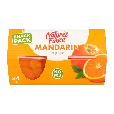 Mandarin in Juice Snack Pack