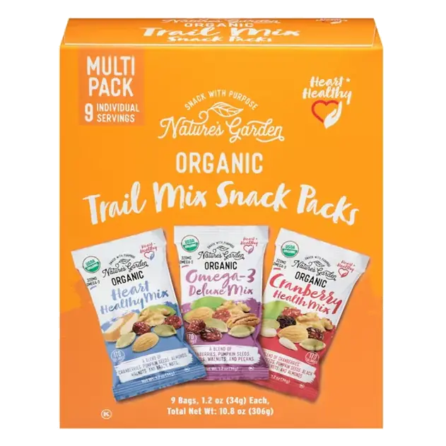 Organic Trail Mix Snack Packs Multi Pack
