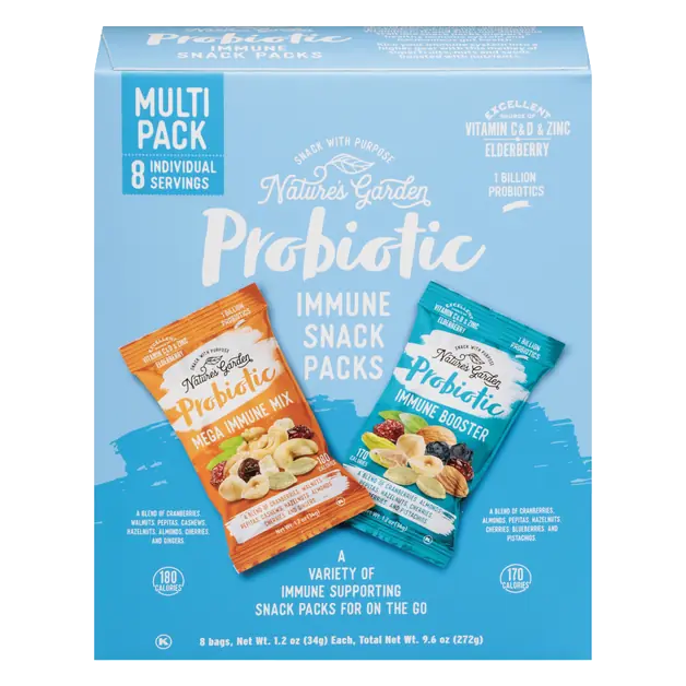Probiotic Immune Snack Packs Variety - 8 ct