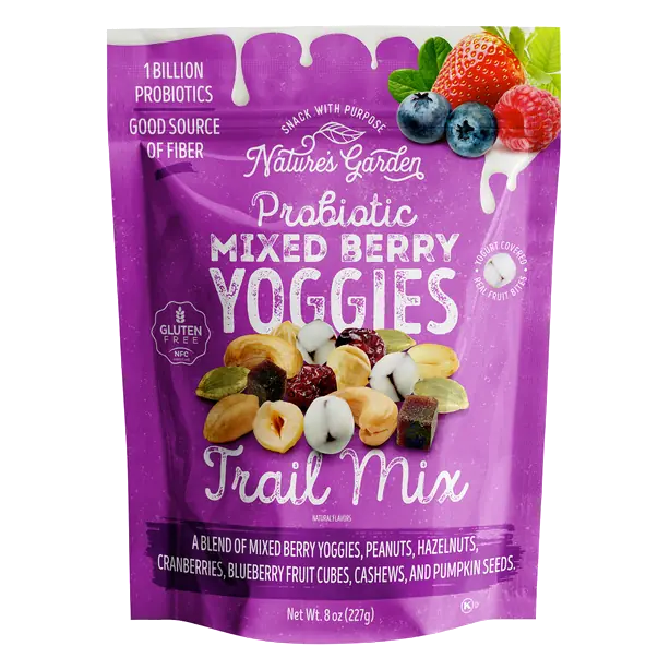Yoggies Probiotic Mixed Berry Trail Mix