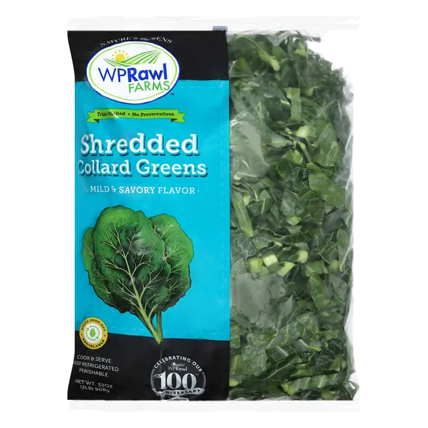 Shredded Collard Greens