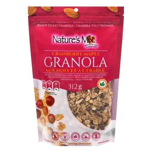 Cranberry Maple Granola 312 g