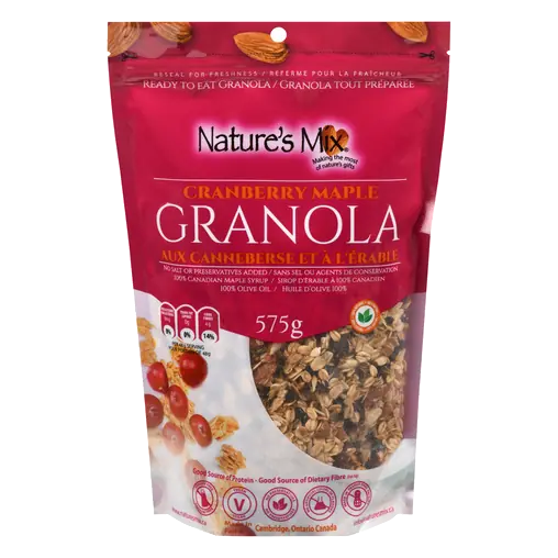 Granola Maple Cranberry 575 g
