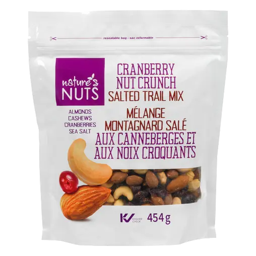 Trail Mix Cranberry And Nut 454 g