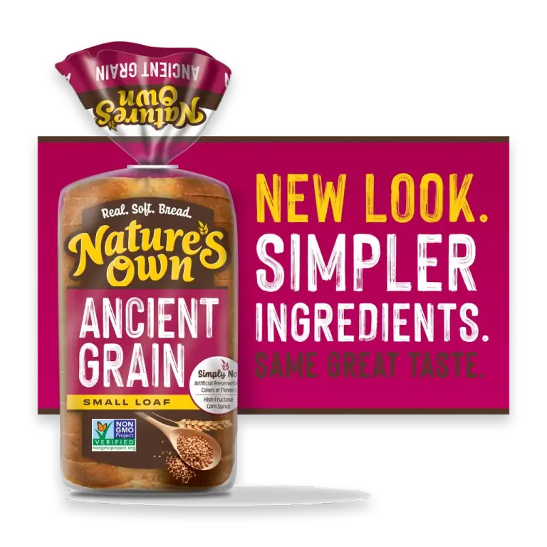 Ancient Grain, Non-GMO Small Loaf Bread, Sandwich Bread