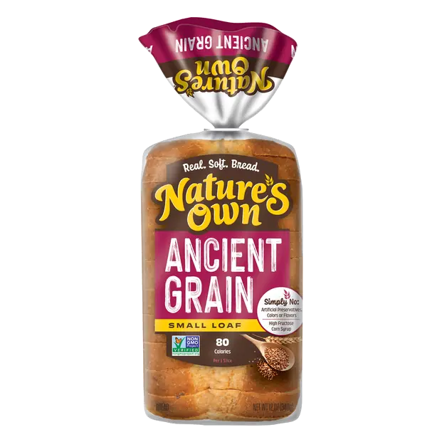 Small Loaf Soft Ancient Grain Bread Sliced