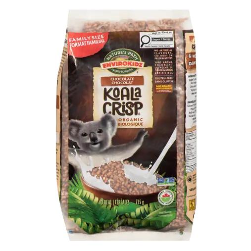 Koala Crisp Gluten-Free Cereal Eco Pac Chocolate 725 g