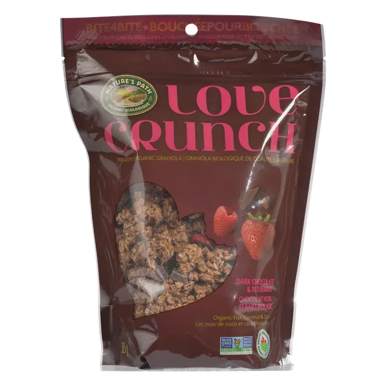 Love Crunch Organic Granola Dark Chocolate 325 g