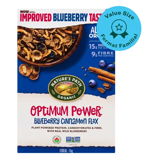 Organic Cereal Blueberry Cinnamon Flax 1 kg