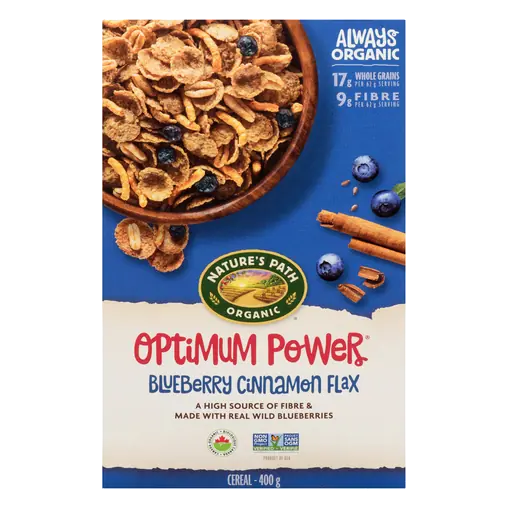 Organic Cereal Blueberry Cinnamon Flax 400 g