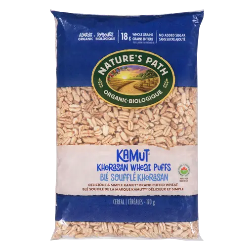 Organic Cereal Kamut Wheat Puffs 170 g