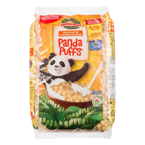 Organic Cereal Panda Puffs 700 g
