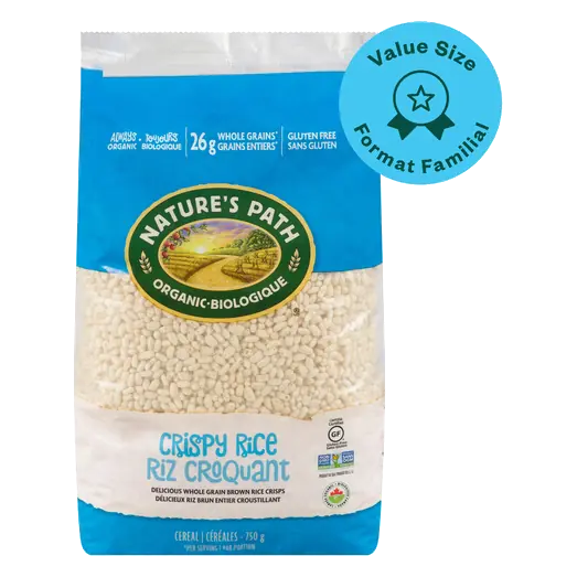 Organic Gluten-Free Cereal Crispy Rice 750 g