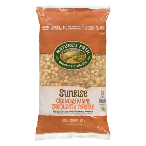 Organic Gluten-Free Cereal Crunchy Maple 675 g