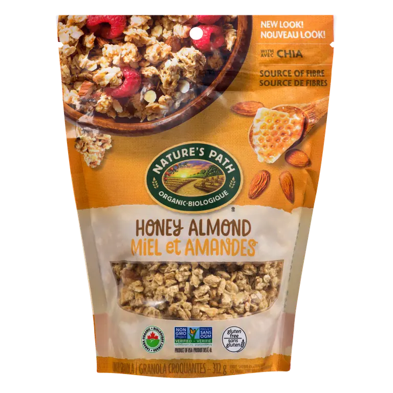 Organic Granola Honey Almond 312 g