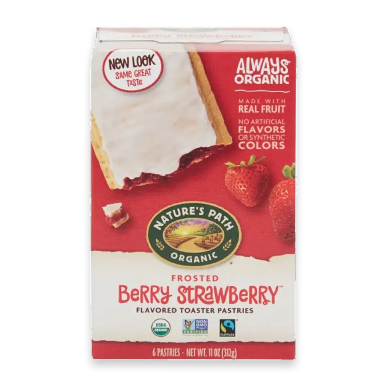 Berry Strawberry Frosted Toaster Pastries
