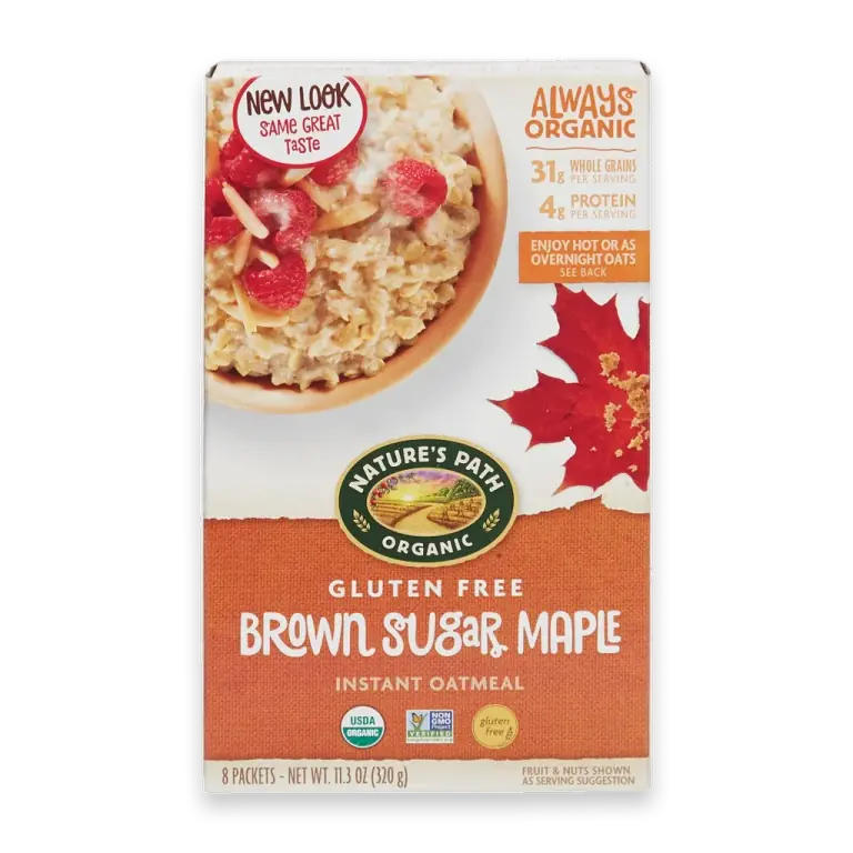 Brown Sugar Maple Instant Oatmeal